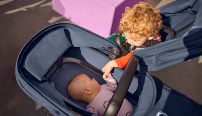 Carucior Bugaboo Donkey 5 Mono Black/Desert Taupe -  Creste impreuna cu familia ta