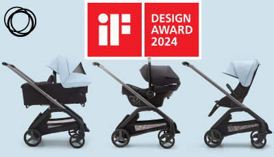 Carucior Bugaboo Dragonfly Graphite/Grey Melange - Versatilitate