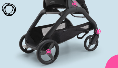 Carucior Bugaboo Dragonfly Graphite/Grey Melange - experienta de manevrare