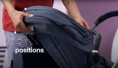 Carucior Bugaboo Donkey 5 Mono Black/Desert Taupe - Setari rapide, cu o singura mana