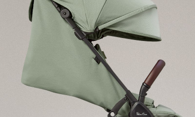 Carucior Silver Cross Clic Sage - spatar reglabil